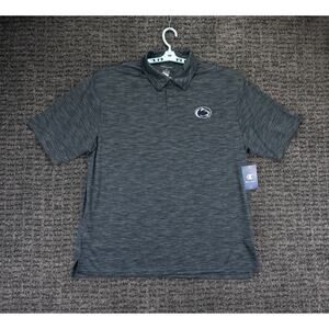 Penn State Nittany Lions Shirt Mens 2XL Gray Performance Polo Champion Golf NWT